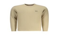 RIFLE FELPA SENZA ZIP UOMO BEIGE