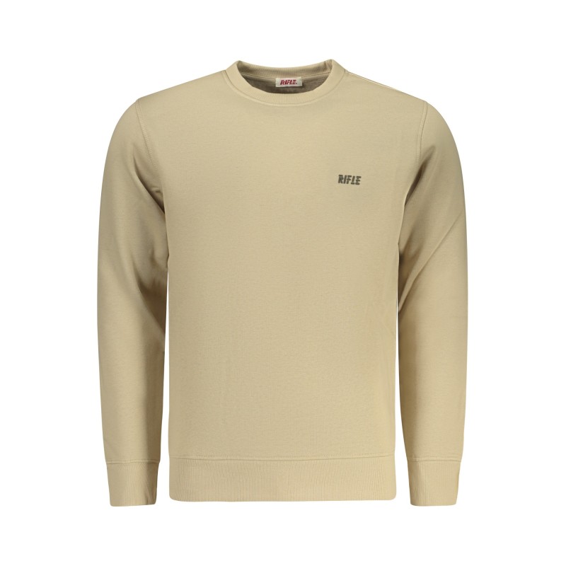 RIFLE FELPA SENZA ZIP UOMO BEIGE