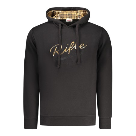 RIFLE FELPA SENZA ZIP UOMO NERO