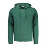 RIFLE FELPA CON ZIP UOMO VERDE