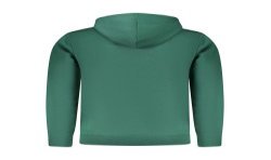 RIFLE FELPA CON ZIP UOMO VERDE