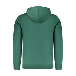 RIFLE FELPA CON ZIP UOMO VERDE