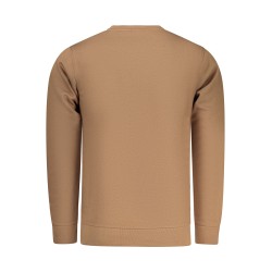 RIFLE FELPA SENZA ZIP UOMO MARRONE