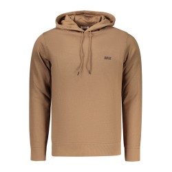 RIFLE FELPA SENZA ZIP UOMO MARRONE