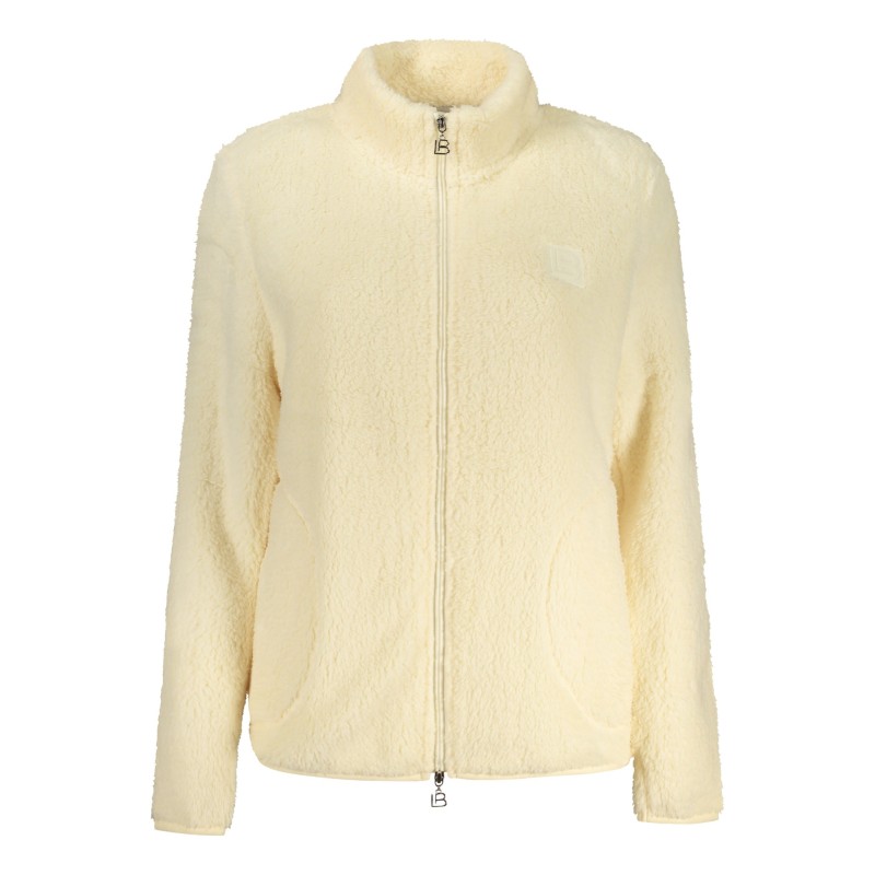 LAURA BIAGIOTTI FELPA CON ZIP DONNA BEIGE