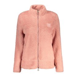 LAURA BIAGIOTTI FELPA CON ZIP DONNA ROSA