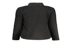 LAURA BIAGIOTTI FELPA CON ZIP DONNA NERO