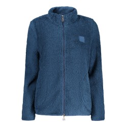 LAURA BIAGIOTTI FELPA CON ZIP DONNA BLU