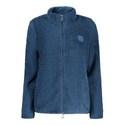 LAURA BIAGIOTTI FELPA CON ZIP DONNA BLU