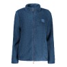 LAURA BIAGIOTTI FELPA CON ZIP DONNA BLU