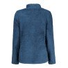 LAURA BIAGIOTTI FELPA CON ZIP DONNA BLU