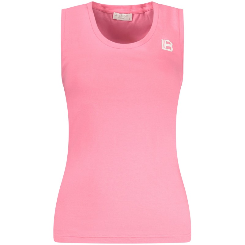 LAURA BIAGIOTTI CANOTTA ESTERNABILE DONNA ROSA