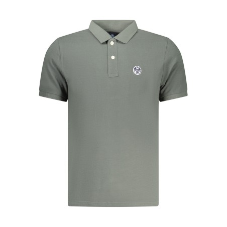 NORTH SAILS POLO MANICHE CORTE UOMO VERDE