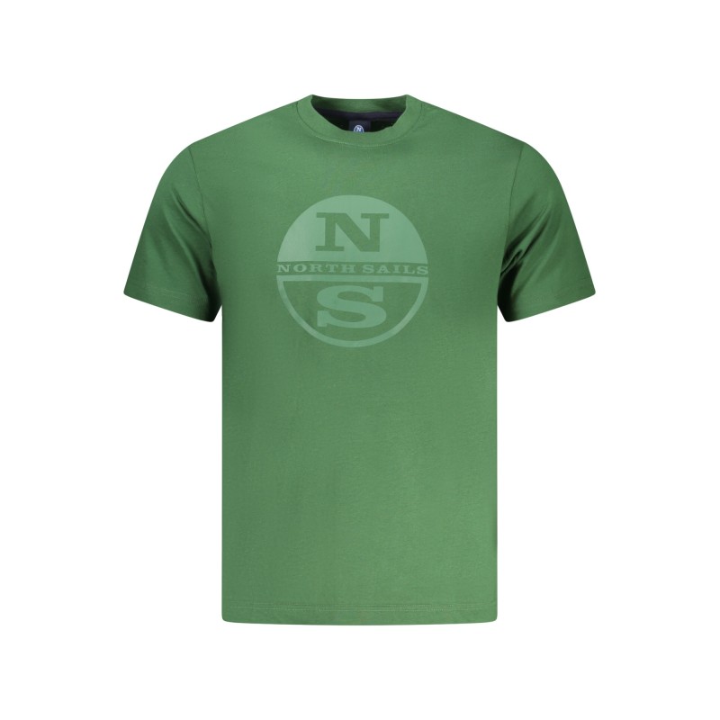 NORTH SAILS T-SHIRT MANICHE CORTE UOMO VERDE