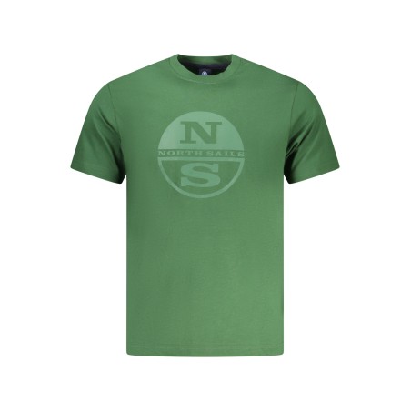 NORTH SAILS T-SHIRT MANICHE CORTE UOMO VERDE