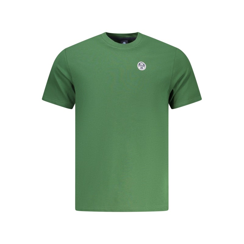 NORTH SAILS T-SHIRT MANICHE CORTE UOMO VERDE
