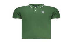 NORTH SAILS POLO MANICHE CORTE UOMO VERDE