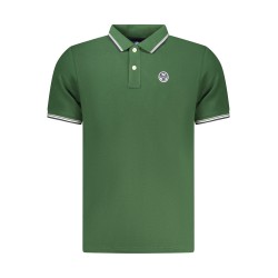 NORTH SAILS POLO MANICHE CORTE UOMO VERDE