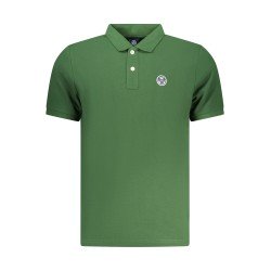 NORTH SAILS POLO MANICHE CORTE UOMO VERDE
