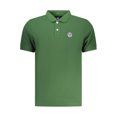 NORTH SAILS POLO MANICHE CORTE UOMO VERDE