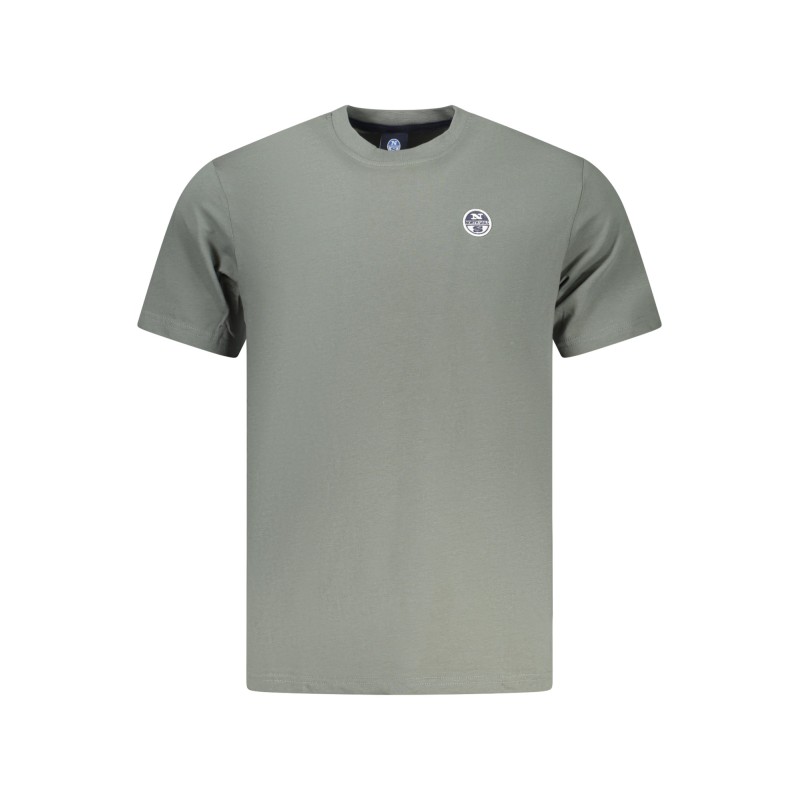 NORTH SAILS T-SHIRT MANICHE CORTE UOMO VERDE