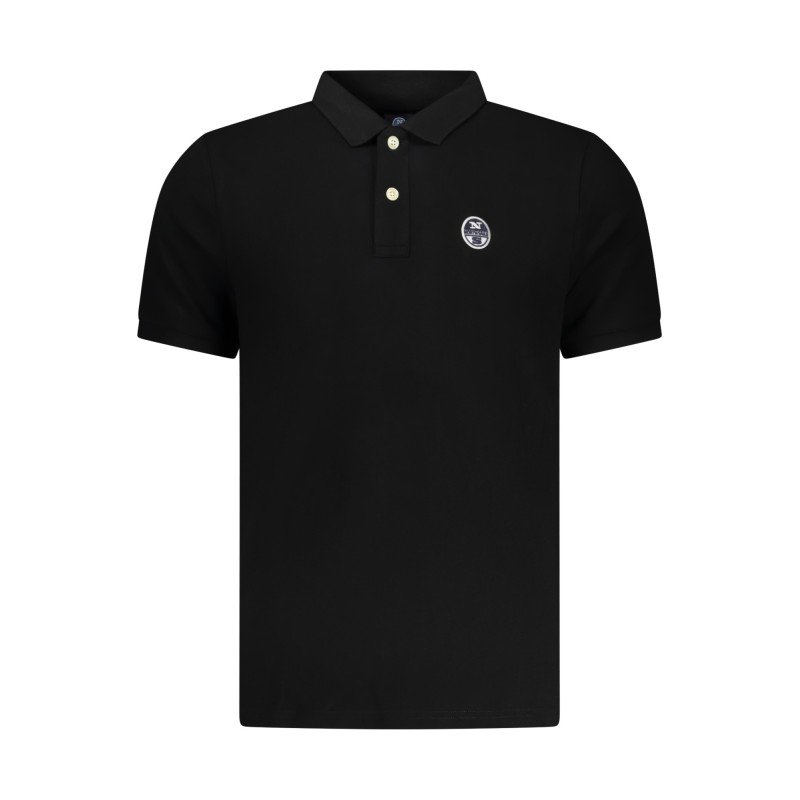 NORTH SAILS POLO MANICHE CORTE UOMO NERO