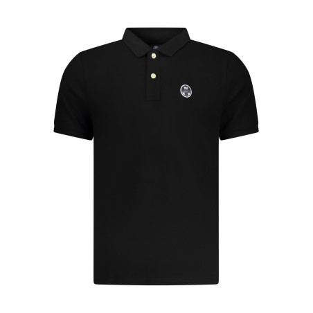 NORTH SAILS POLO MANICHE CORTE UOMO NERO