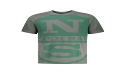 NORTH SAILS T-SHIRT MANICHE CORTE UOMO VERDE