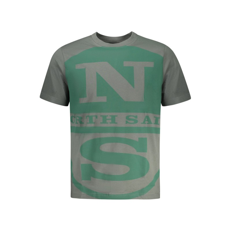 NORTH SAILS T-SHIRT MANICHE CORTE UOMO VERDE