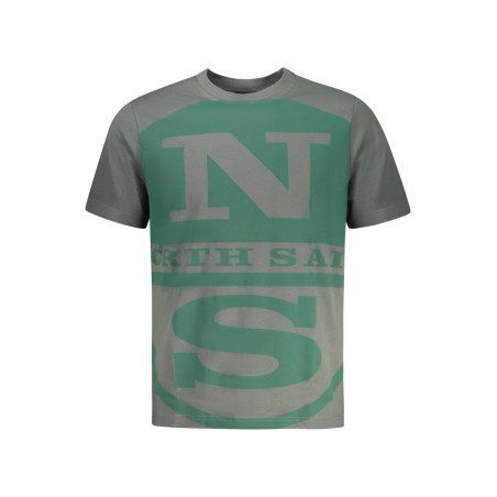 NORTH SAILS T-SHIRT MANICHE CORTE UOMO VERDE