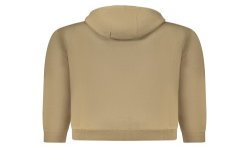 RIFLE FELPA SENZA ZIP UOMO MARRONE