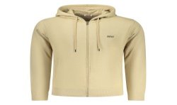 RIFLE FELPA CON ZIP UOMO BEIGE