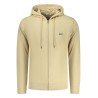 RIFLE FELPA CON ZIP UOMO BEIGE