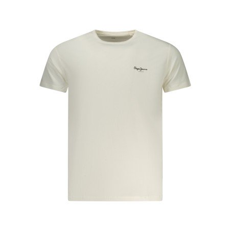 PEPE JEANS T-SHIRT MANICHE CORTE UOMO BIANCO