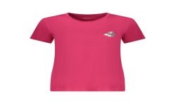 PEPE JEANS T-SHIRT MANICHE CORTE DONNA ROSSO