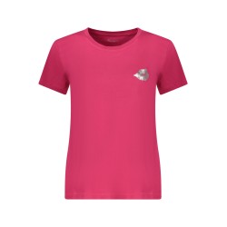 PEPE JEANS T-SHIRT MANICHE CORTE DONNA ROSSO