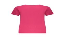 PEPE JEANS T-SHIRT MANICHE CORTE DONNA ROSSO