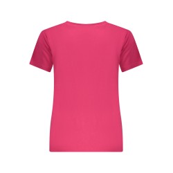 PEPE JEANS T-SHIRT MANICHE CORTE DONNA ROSSO