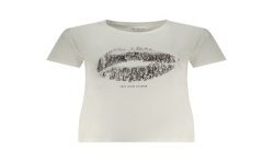 PEPE JEANS T-SHIRT MANICHE CORTE DONNA BIANCO