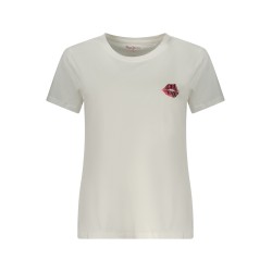 PEPE JEANS T-SHIRT MANICHE CORTE DONNA BIANCO