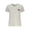 PEPE JEANS T-SHIRT MANICHE CORTE DONNA BIANCO