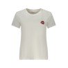 PEPE JEANS T-SHIRT MANICHE CORTE DONNA BIANCO