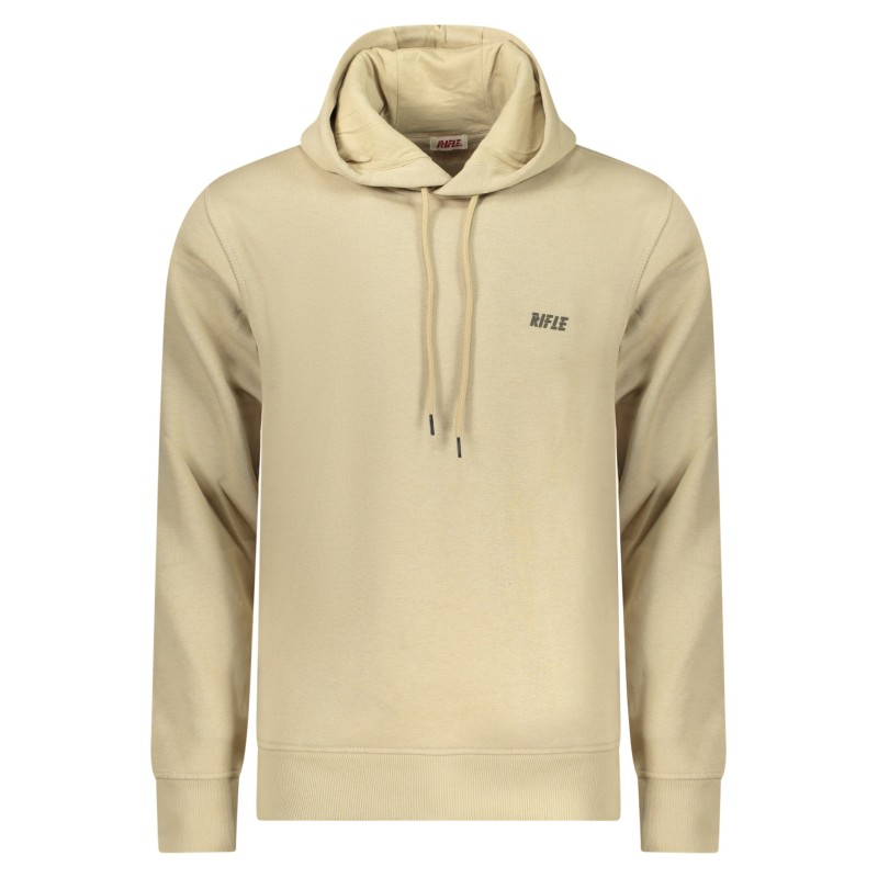 RIFLE FELPA SENZA ZIP UOMO BEIGE