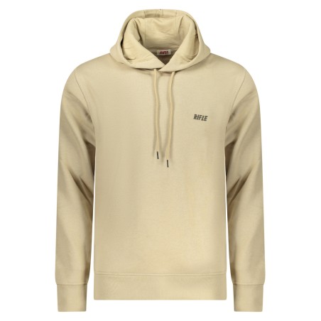 RIFLE FELPA SENZA ZIP UOMO BEIGE