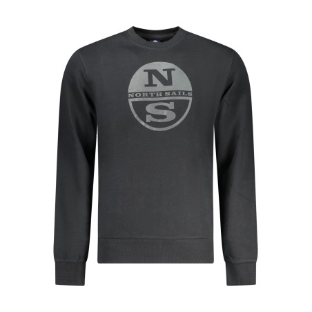 NORTH SAILS FELPA SENZA ZIP UOMO NERO