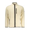 U.S. GRAND FELPA CON ZIP UOMO BIANCO
