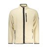 U.S. GRAND FELPA CON ZIP UOMO BIANCO