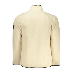 U.S. GRAND FELPA CON ZIP UOMO BIANCO