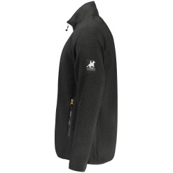 U.S. GRAND FELPA CON ZIP UOMO NERO