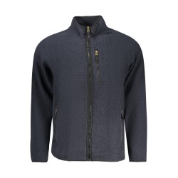 U.S. GRAND FELPA CON ZIP UOMO BLU